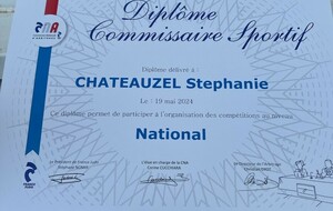 Stéphanie devient CS National