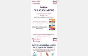 Forum des associations à Noé