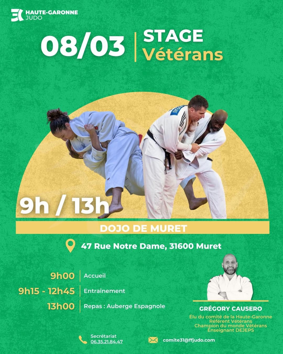 Stage vétérans à Muret
