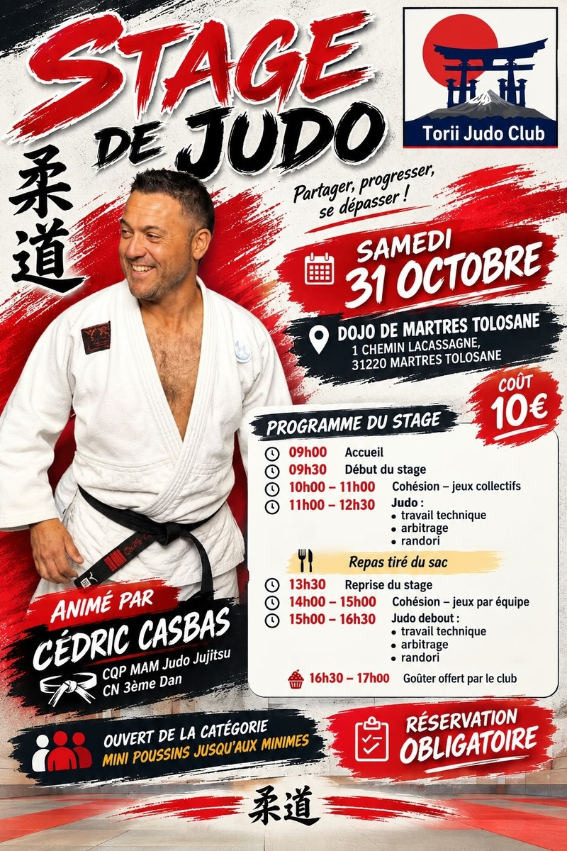 Stage de Judo de Martres