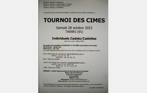 Tournoi Cadet des Cîmes