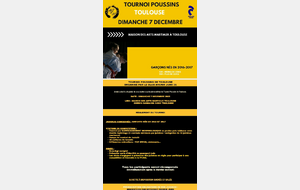 Tournoi Poussins Toulouse