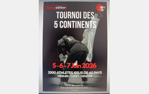 Tournoi 5 continents Cadets