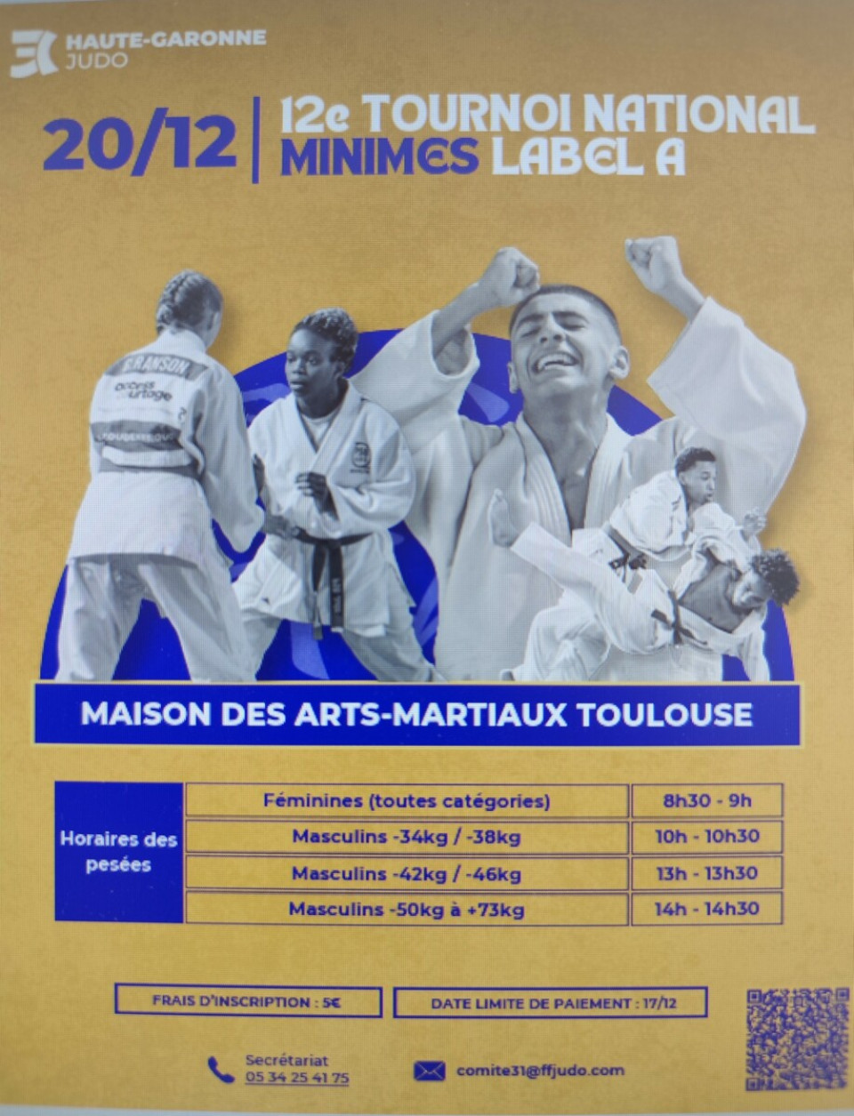 Tournoi National Minimes de Toulouse